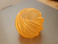 Chaudron tressé — vase spirale — photo 3