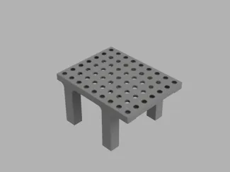 Templeboard Riser 9x7 Grid 60mm [9-7-60-2-3]