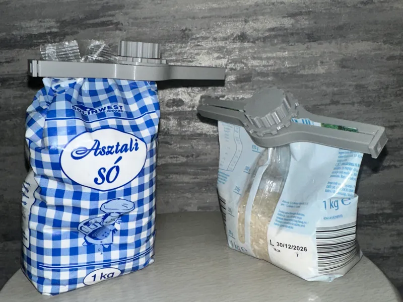 Screw Cap Food Bag Clip – Print-in-Place
