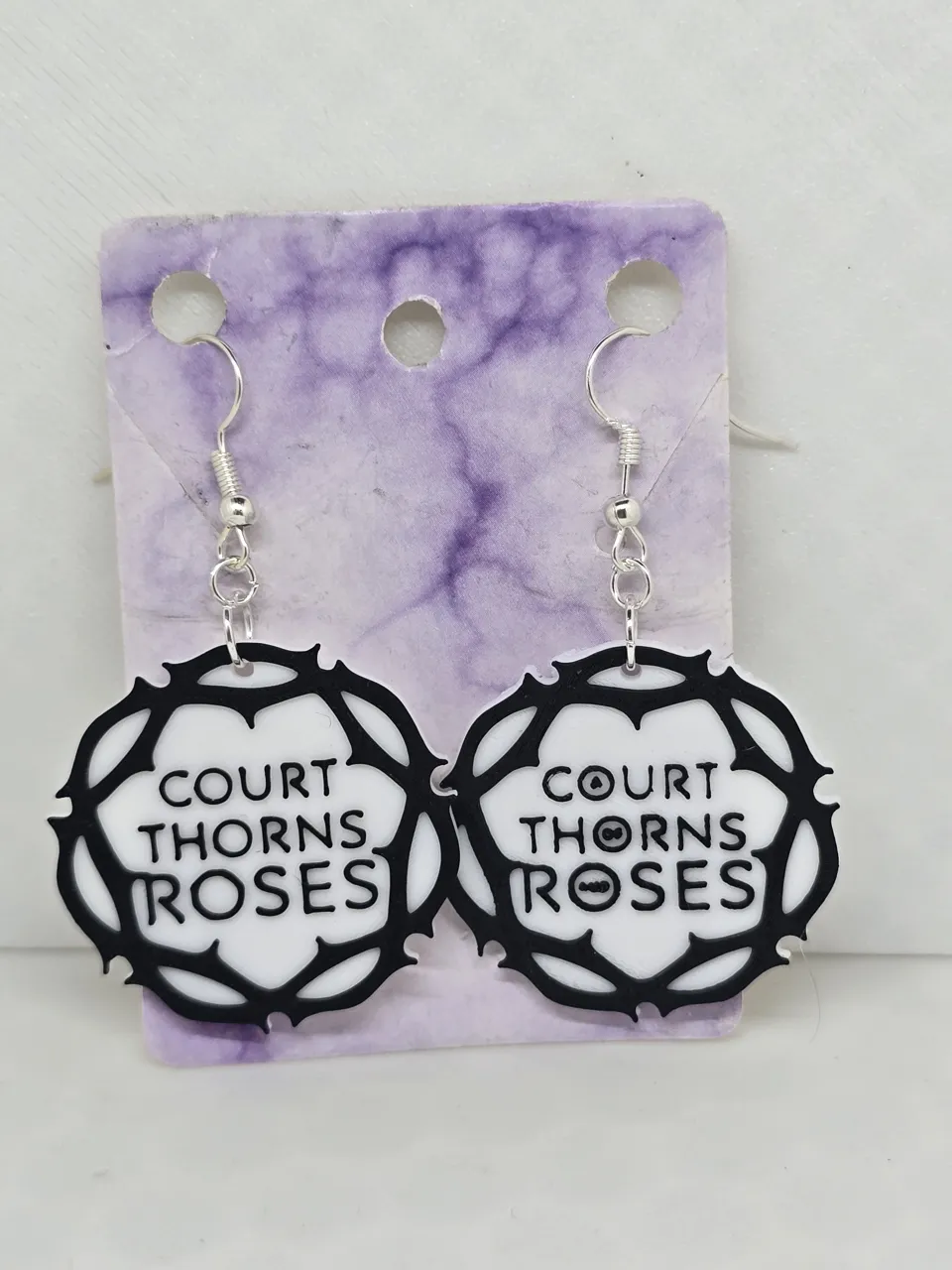 ACOTAR Book Earrings view 4