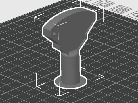 D-profile triangle key ~7,5 mm