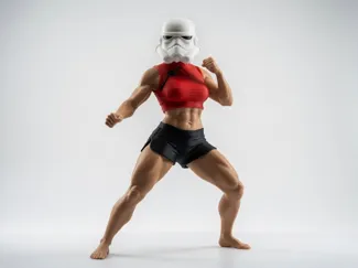 Female Stormtrooper - Martial Artist