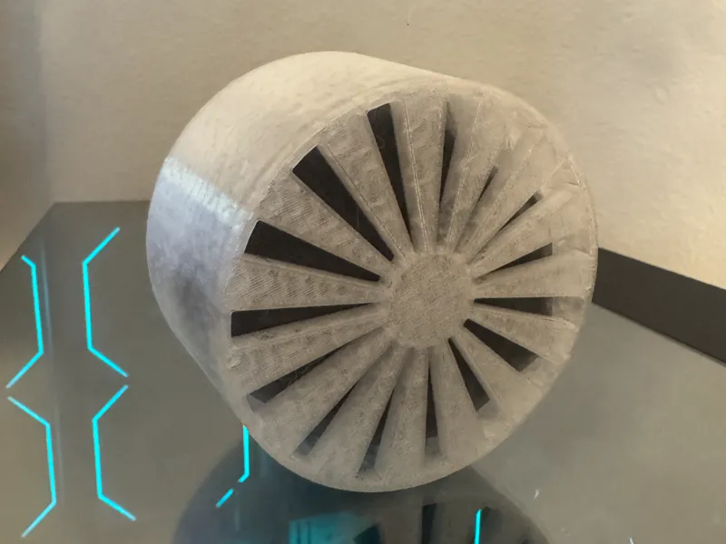 P2S External Exhaust Fan Inline Charcoal Filter