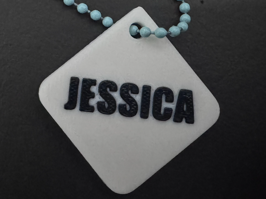 NFC Keychain with Customizable Name