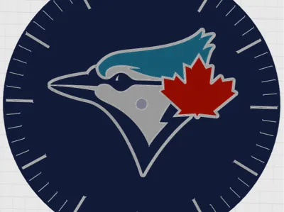Toronto Blue Jays Clock