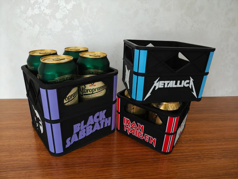 Beer crate - Black Sabbath