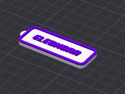 Keychain name ELEONORA
