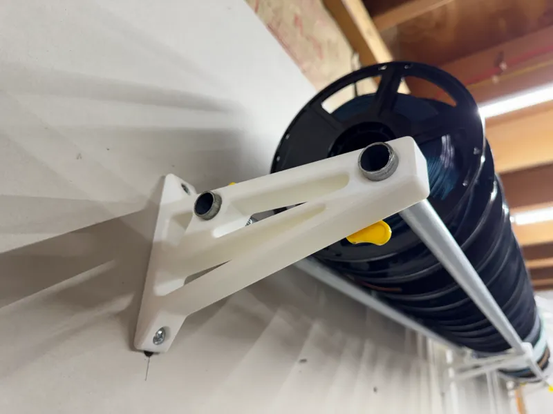 Filament Shelves with 1/2" EMT Conduit