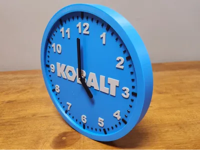 Kobalt Clock