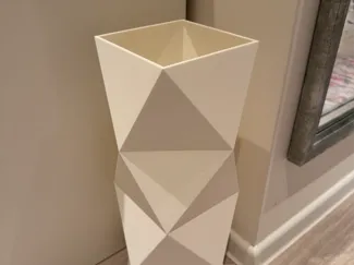 Tall Low Poly Vase