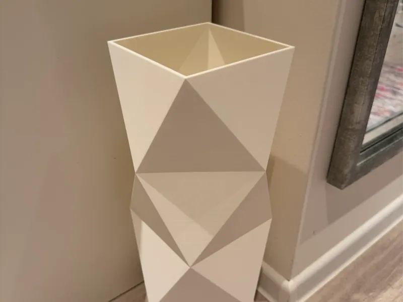 Tall Low Poly Vase