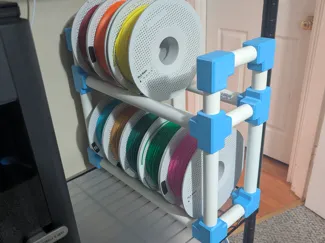 3/4" (27mm) PVC Pipe Filament Rack