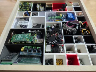 Desktop Organizer Box - Define your own size