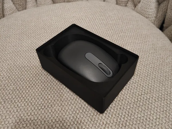 Support Gridfinity pour souris Logitech M185/M196