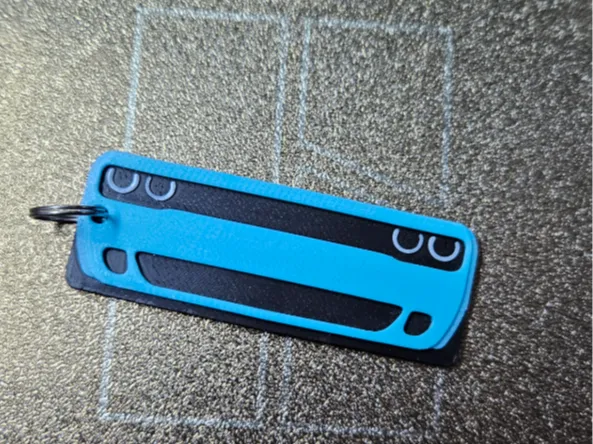 Dodge Challenger Keychain
