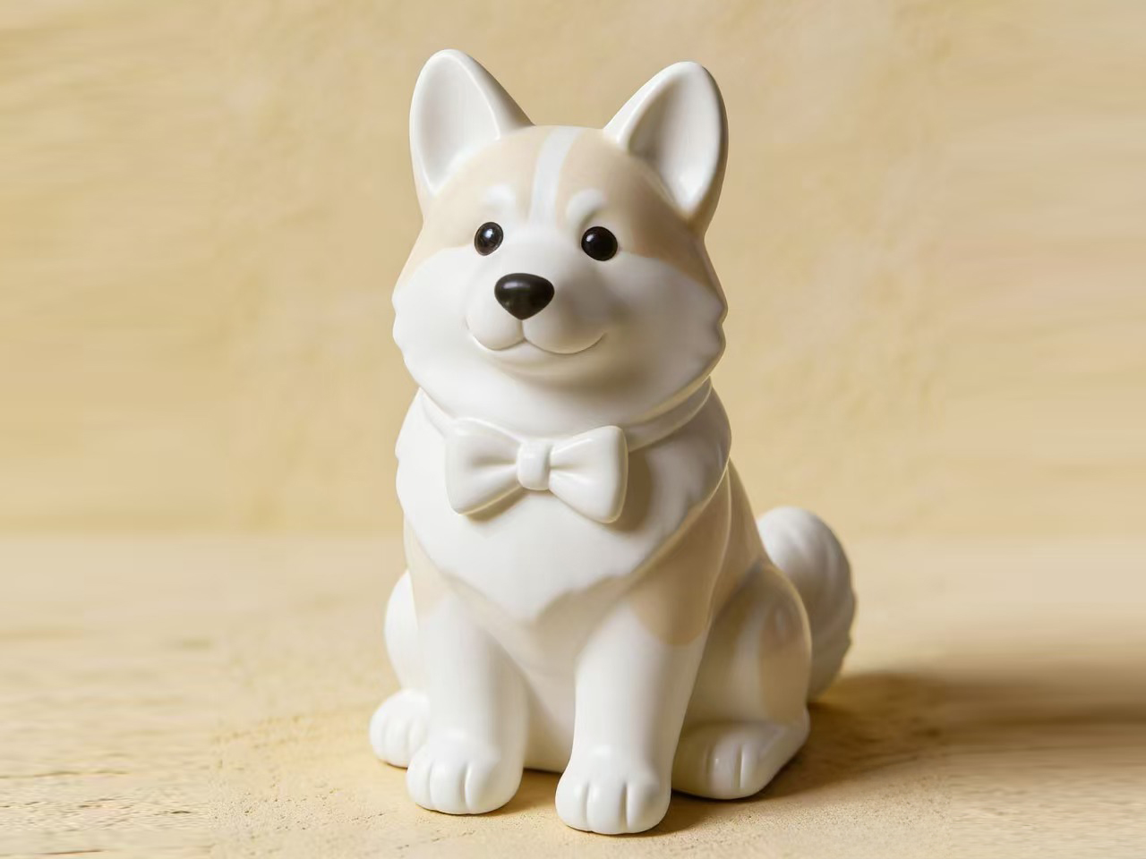 Miniatura 5 do modelo 3D 领结狗狗 | 桌面摆件