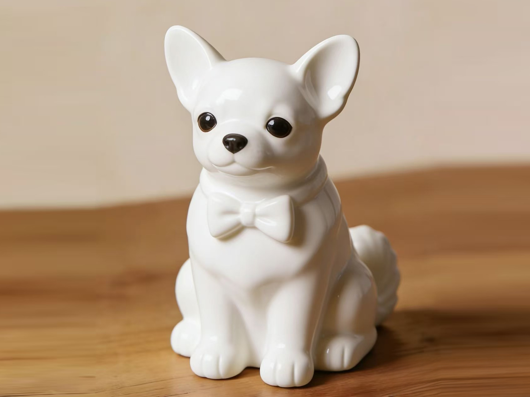 Miniatura 8 do modelo 3D 领结狗狗 | 桌面摆件