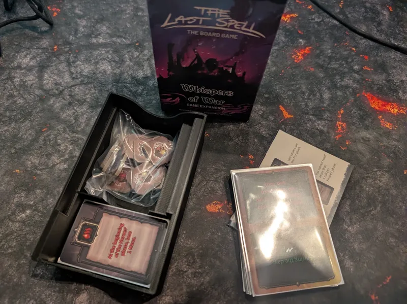 Box-Inlay - The Last Spell - Whispers of War