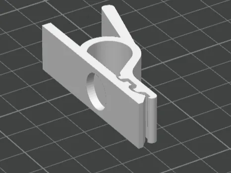 Refrigerator Magnet Clip (12mmx3mm magnets)