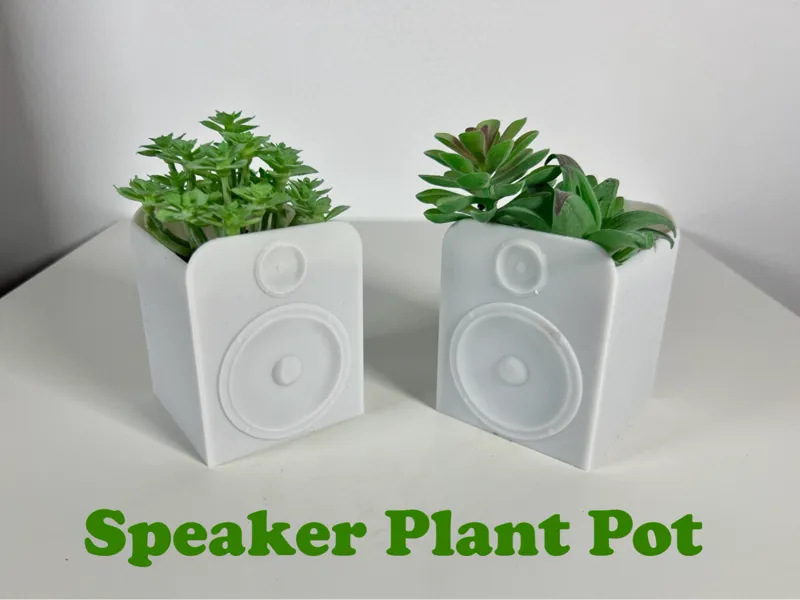 Speaker Plant Pot