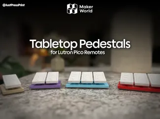 Tabletop Pedestals for Lutron Pico Remotes