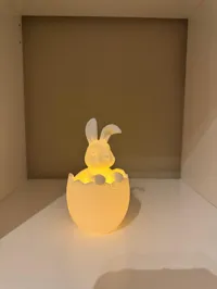 Veilleuse LED lapin dans un œuf — photo 3