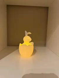 Veilleuse LED lapin dans un œuf — photo 6