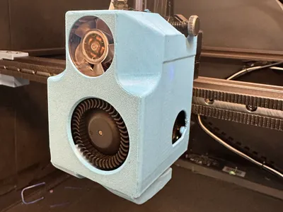 SV08 Tool Head Cover Eddy Compatible with MCU Fan