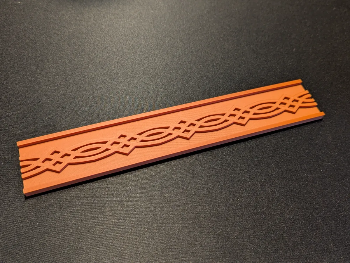Border Modeling Decorative Border Molding - Free 3D Print Model - MakerWorld