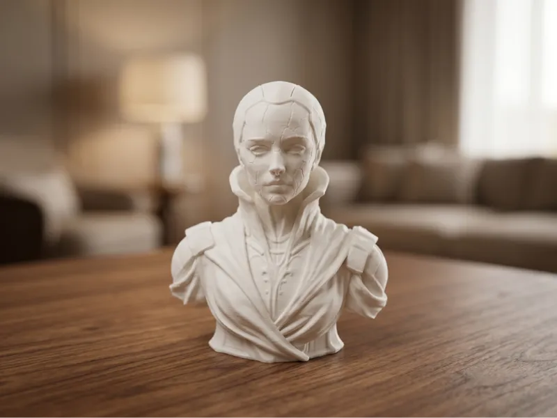 Sci Fi Female Bust - Humanoid Woman Robot Bust