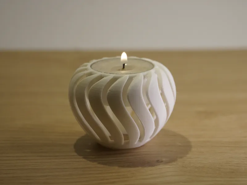 Tea Light Candle Holder Design / Stand