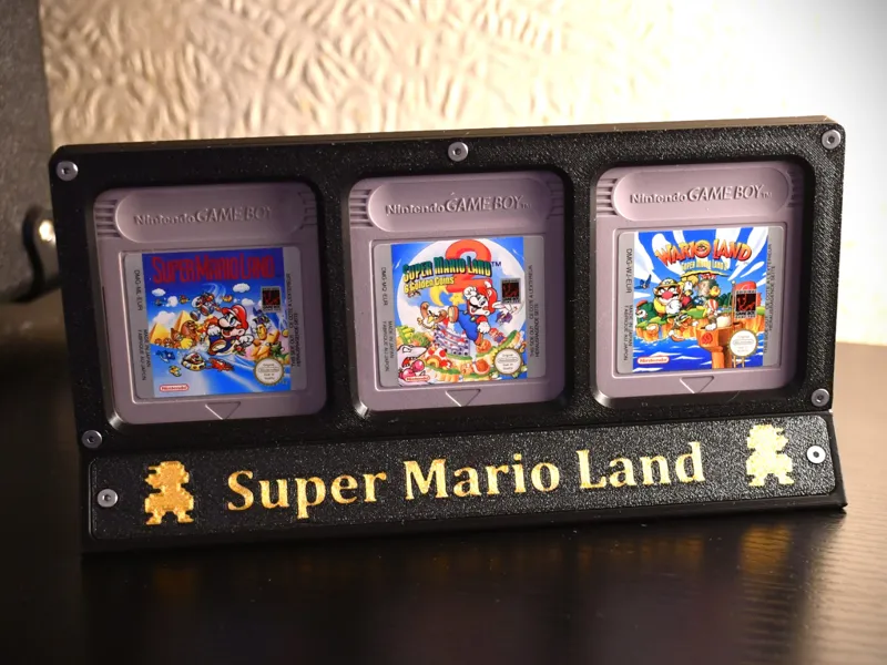 Gameboy Cartridge Display Stands