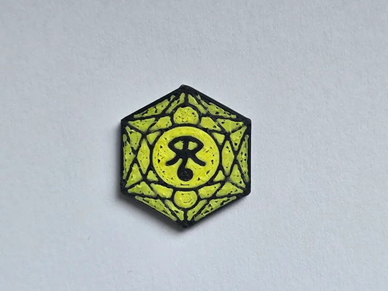 Cthulhu: Dark Providence Yellow agent token