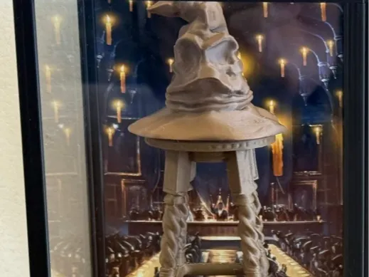 Harry Potter Sorting Hat and Stool