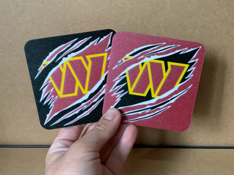 WASHINGTON COMMANDERS - COASTERS
