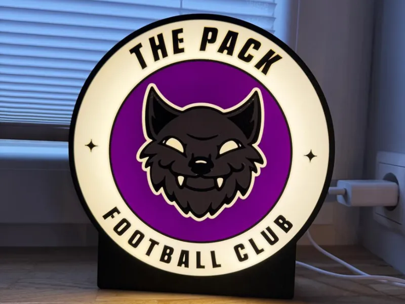 The Pack FC Lampe