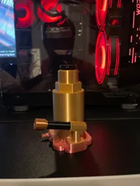 Support GPU forme cric hydraulique — photo 3
