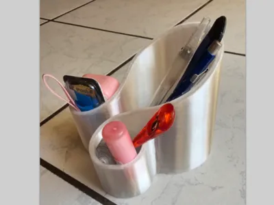 3part Cup pen holder