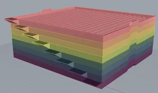 Stacking Pencil Trays With Tabs