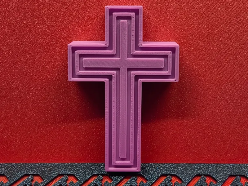 Simple Christian Cross – Quick Easy Print 