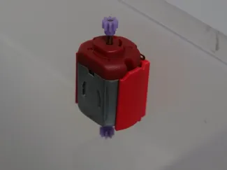 mini4wd attachable motor holder