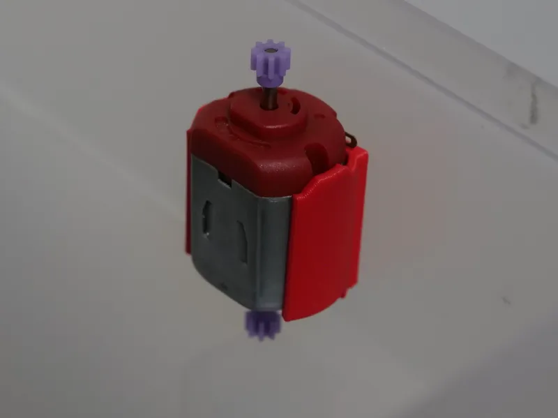mini4wd attachable motor holder