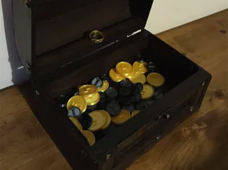 Lord of the Rings Monopoly Improved Coins