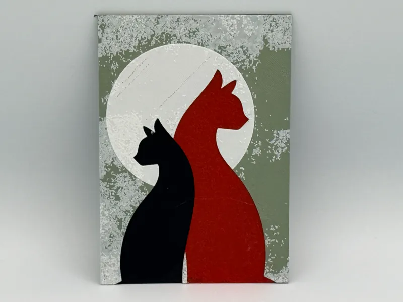 Boho Cats Hueforge