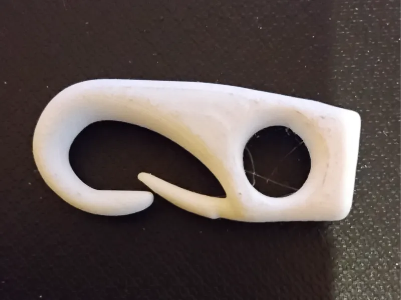 Haken mit Sicherung