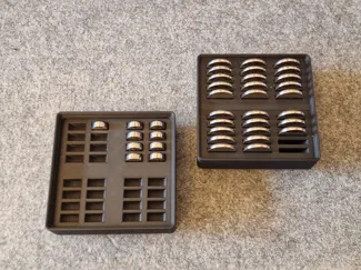 Gridfinity Batterie Organizer LR44 & CR2032