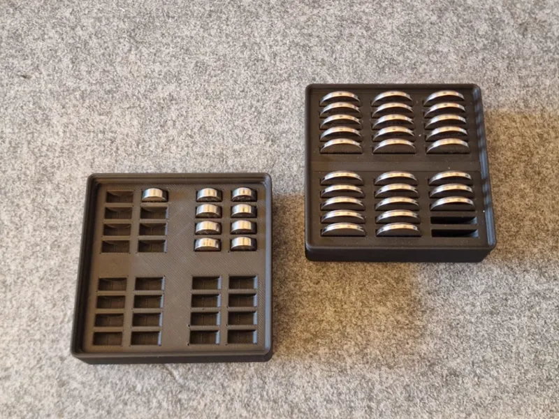 Gridfinity Batterie Organizer LR44 & CR2032