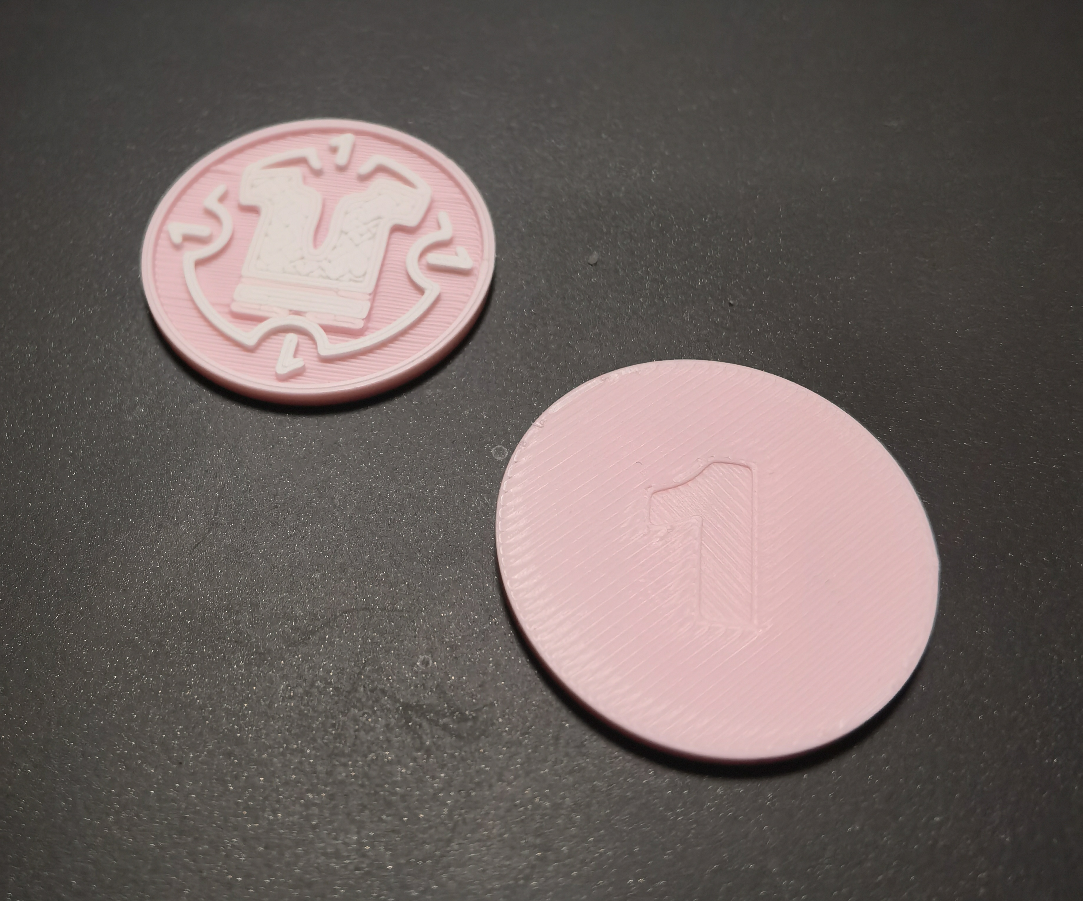 Miniatura 6 do modelo 3D 斋普尔 Jaipur 简单好玩的双人桌游，全新质感Token + 一体式收纳盒，需双色打印