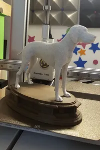 Figurine réaliste de chien braque — photo 4