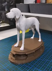 Figurine réaliste de chien braque — photo 3